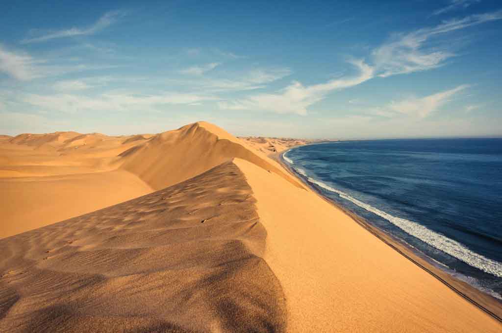 Swakopmund wo das Meer auf die Wüste trifft